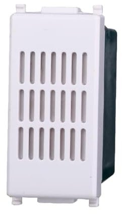 1 MODULO SUONERIA, BIANCO, COMPATIBILE CON VIMAR PLANA, PER CAMPANELLO, AVVISATORE ACUSTICO, MODULI E FRUTTI 100% COMPATIBILI, MATERIALI DI ALTA QUALITA'