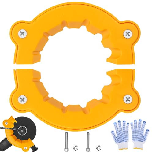 Juego de 2 Herramienta para afilar brocas para Todo Tipo de Brocas con 1 par de Guantes de Punto Amoladora Multiusos Taladro Taladro Eléctrico Amoladora Angular Taladro de Metal