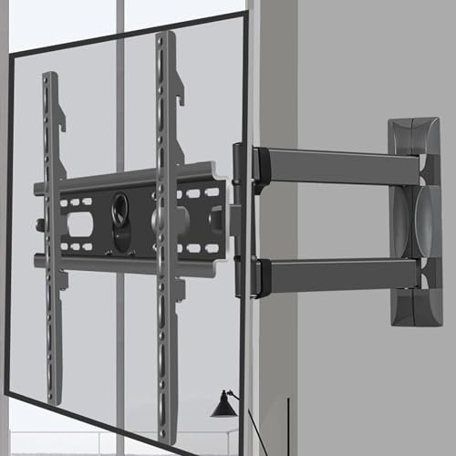 LGHLZGVF Adjustable TV Bracket TV Wall Mount For Most 32-55 Inch TVs, Wall Mount TV Bracket With Articulating Swivel And Tilt Electric TV Lift