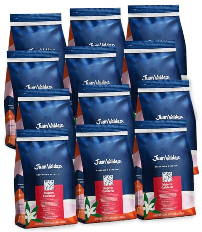 Café Mujeres Cafeteras, Juan Valdez Café Molido Tostado, 283g (Pack x 12)