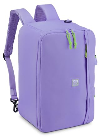 MODO by Roncato STARLIGHT 3.0 Ryanair Zaino da viaggio 3 ways porta PC 14-40x25x20 cm - Lavanda