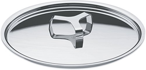 Alessi Pots&Pans AJM200/24, Coperchio in Acciaio Inossidabile 18/10, 24 cm, Argento