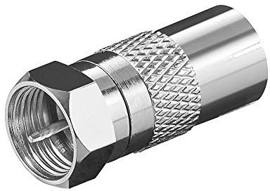 Goobay 67317 F-Adapter, F-Stecker > Koax-Buchse