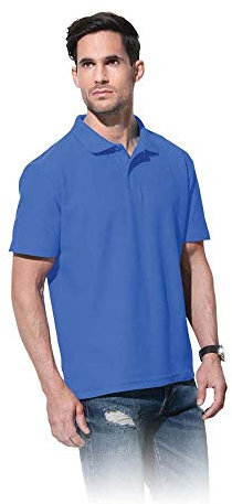 Stedman ST3000_BRRXL Basics Polohemd, Blau, XL Größe