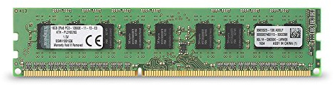 Kingston - KTH-PL316E - Mémoire RAM 8 Go, 1600 MHz, DDR3, 1.5 V