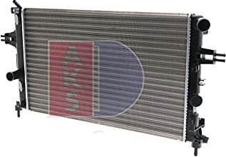 AKSDASIS 151670N Kühler, Motorkühlung