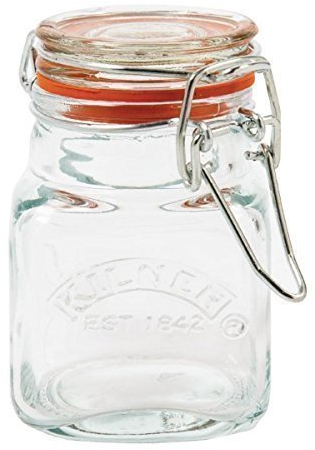 Kilner Square Clip Top Spice Jar 70ml