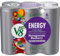 V8 +ENERGY Bevanda energetica al melograno e mirtillo, realizzata con veri succhi di frutta e verdura, lattina da 226,8 g (confezione da 6)