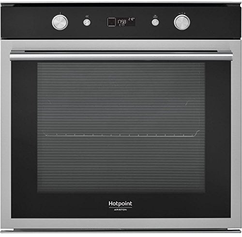 Four encastrable pyrolyse Hotpoint Ariston FI6861SPIXHA - Four multifonction Chaleur tournante ou pulsée / 73 litres / Classe A+ / Inox / Tournebroche / Rails télescopiques