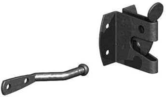 Gatemate Auto Gate Catch - Medium - Epoxy Black
