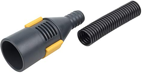 wolfcraft Suction Adapter With Hose I 4682000 I For using a vacuum cleaner during drilling