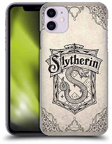 Head Case Designs Offizielle Harry Potter Slytherin Pergament Sorcerer's Stone I Harte Rueckseiten Handyhülle Hülle Huelle kompatibel mit Apple iPhone 11