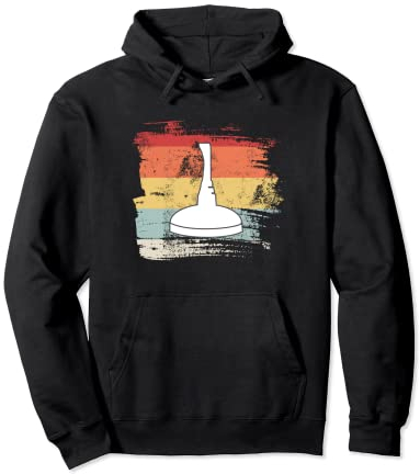 Vintage Retro Eisstockschießen Eisstock Pullover Hoodie