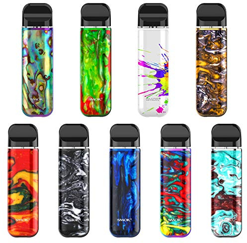 Smok Novo 2 800mAh Pod System Kit 0,0mg Nikotinfrei Farbe Blau-Schwarz