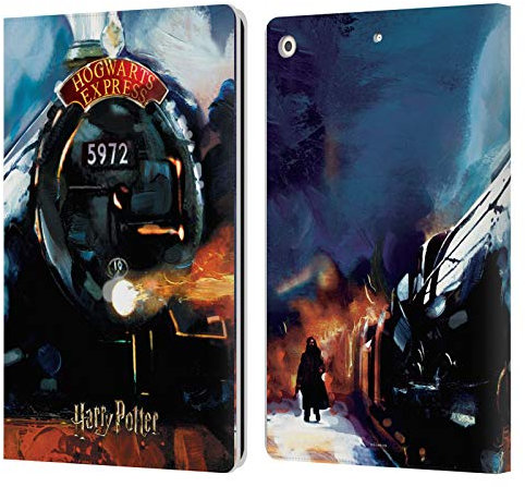Head Case Designs Officially Licensed Harry Potter Hogwarts Express Prisoner Of Azkaban II Leather Book Wallet Case Cover Compatible With Apple iPad 10.2 2019/2020/2021