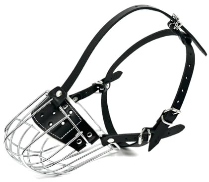 STRONG Wire Metal muzzle Basket Dog German Shepherd, Labrador & other