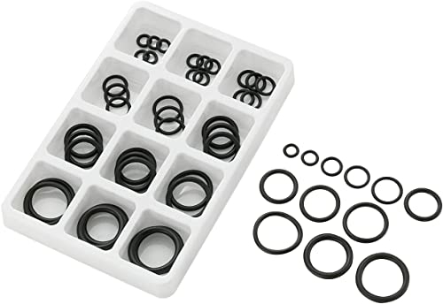 50Pc Assorted O RING SET Rubber O Ring Seals Plumbing Tap O-Ring Washer Kit Pack