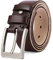 SENDEFN Herren Gürtel Vollledergürtel Leder Business Metall Retro Jeansgürtel 35mm breit kürzbar