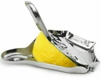 TRTO 1x Lemon Squeezer Lime Stainless Steel Slice juicer Kitchen Press Utensil