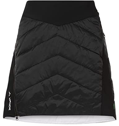 VAUDE Damen Women's Sesvenna Reversible Skirt Ii Shorts, Black/White, 40 EU