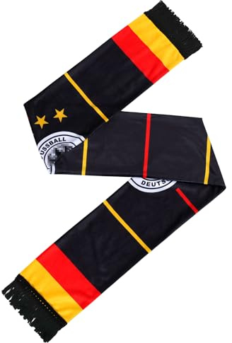 EM 2024 Fan Schal | Deutschland Fußball Schal | Nationalteam Fußballschall | 150cm