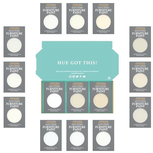 Rust-Oleum Furniture Paint in Satin Finish – Elegant Whites Tester Box