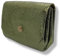 Générique Porte-Monnaie Femme Cuir Irisé, Porte-Carte Brillant, Trifold, 3 Compartiments (Kaki)