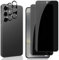 Locofun Verre Trempé Anti-Espion pour Samsung Galaxy S24 5G, Anti-Spy Film Protection écran avec Protecteur Objectif Caméra Arrière [2+2 Pièces], Dureté 9H, Anti Rayure Vitre Trempé