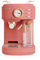 CREATE / THERA RETRO PRO/Halbautomatische Espressokaffeemaschine Terrakotta / 20 bar, Milchtank, Tropfschale, zwei Ausläufe, Fassungsvermögen 1.5L, für gemahlenen Kaffee, 1250W