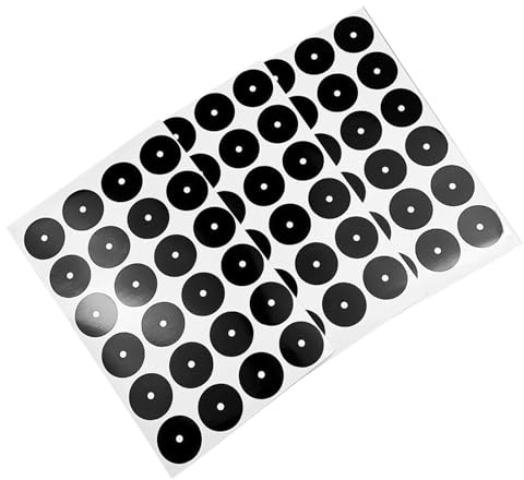 perfk 72pcs Billardtisch -Marker -Punkte, Position Marker -Aufkleber, Billard -Stoffreparaturaufkleber, Billard -Point -Aufkleber
