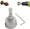 Gwtdtoad Herramienta de desbarbado para metal | Herramienta de desbarbado robusta para roscas y cortes | Corte de roscas para acero aluminio cobre tubos varillas tornillos