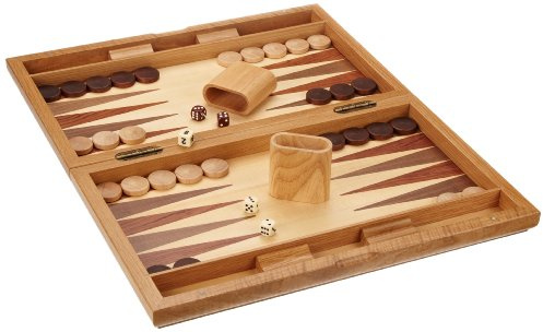 Philos Backgammon Milos Groot magnetisch 49x30cm