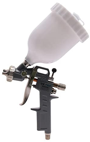 HVLP pistola a spruzzo ad alimentazione a gravità 600ml (coppa) 1.5, A012