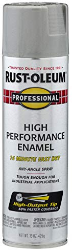 Rust-Oleum 7581838 Professional High Performance Enamel Spray Paint, Light Machine Gray, 15-Ounce