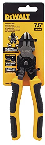 DEWALT DWHT70275 Fraises diagonales à action composée, noir, 24,6 cm