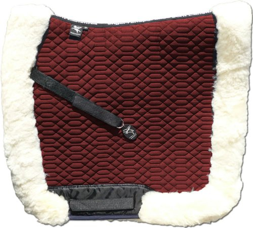 Engel Reitsport SCHABRA3-D-BOR-BOR Lammfell Dressur Schabracke