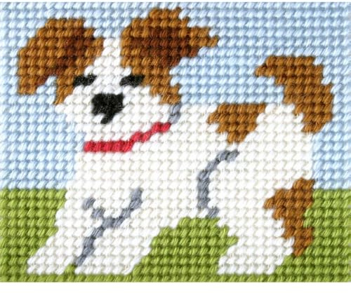 Orchidea ORC.9709 | Zweigart Canvas Puppy Beginners Tapestry Mini-Kit 17x20½cm