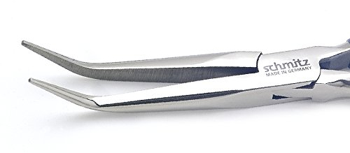 ESD Pinza a becchi 200 mm molto lungo, Forte, curvo cottura senza Hieb 4913 HS 22