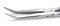 Snipe Nose Pliers 7.7/8'' - schmitz 4913HS22 - Bent, Very Long and Strong, Smooth Jaws - ESD Safe - Dissipative - Hightech Tool for Professionals - Made in Germany - Solingen