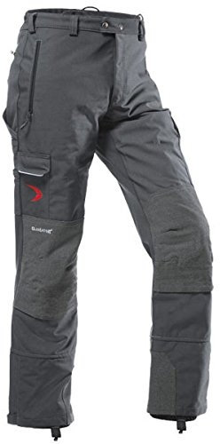 Pfanner Gladiator Hose Outdoorhose Herren Funktionshose extrem widerstandsfähig Kevlar® verstärkt Cocona® Funktionsfutter reissfest atmungsaktiv, Farbe:grau, Größe:XXL (langgr.)