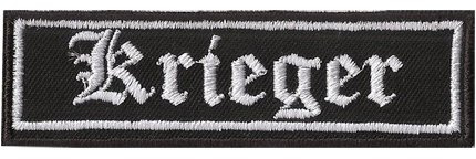 Krieger Odins Thors Hammer Biker Rocker Heavy Metal Patch Aufnäher Badge
