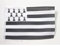 AZ FLAG - Drapeau Bretagne - 45x30 cm - Pavillon Breton - France 100% Polyester Avec Deux Cordelettes - 20g