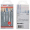 Bosch 15-tlg. Stichsägeblatt Set (MultiMaterial, Zubehör für Stichsägen)