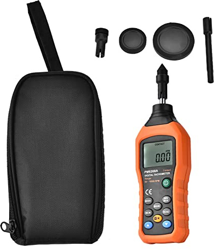 PEAKMETER PM6208A -Digitaler Drehzahlmesser Motordrehzahlmesser-Tester