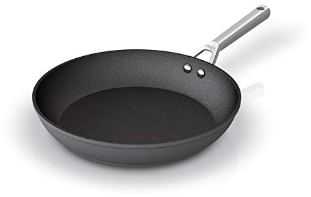 Ninja C30030 Fry Pan Quart Saucepan with Glass Lid, Aluminum, Slate Gray