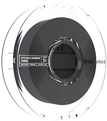MakerBot 375-0059A Method Nylon Kohlefaser Filament Schwarz (0,5 kg, 0,5 kg)