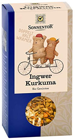 Sonnentor - Ingwer Kurkuma Tee lose bio - 120 g - 6er Pack