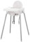 Adjustable 3-in-1 Baby Highchair Infant High Feeding Seat Toddler Table Chair UK White