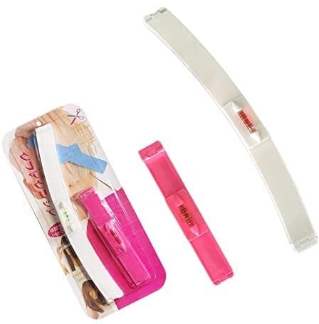 Lot de 2 Outils de Coupe de Cheveux, Couper Franges Bricolage de Coiffure Facile, Barrette de Coiffure Professionnel Cheveux Outil Adjoint pour Salon de Coiffure
