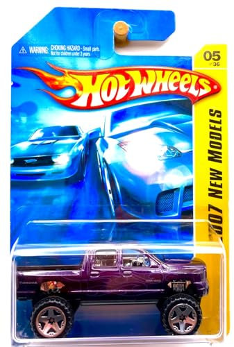 Hot Wheels Dodge Ram 1500 2007 Maßstab 1:64 Tragbarer Uni-Truck für Kinder ab 3 Jahren